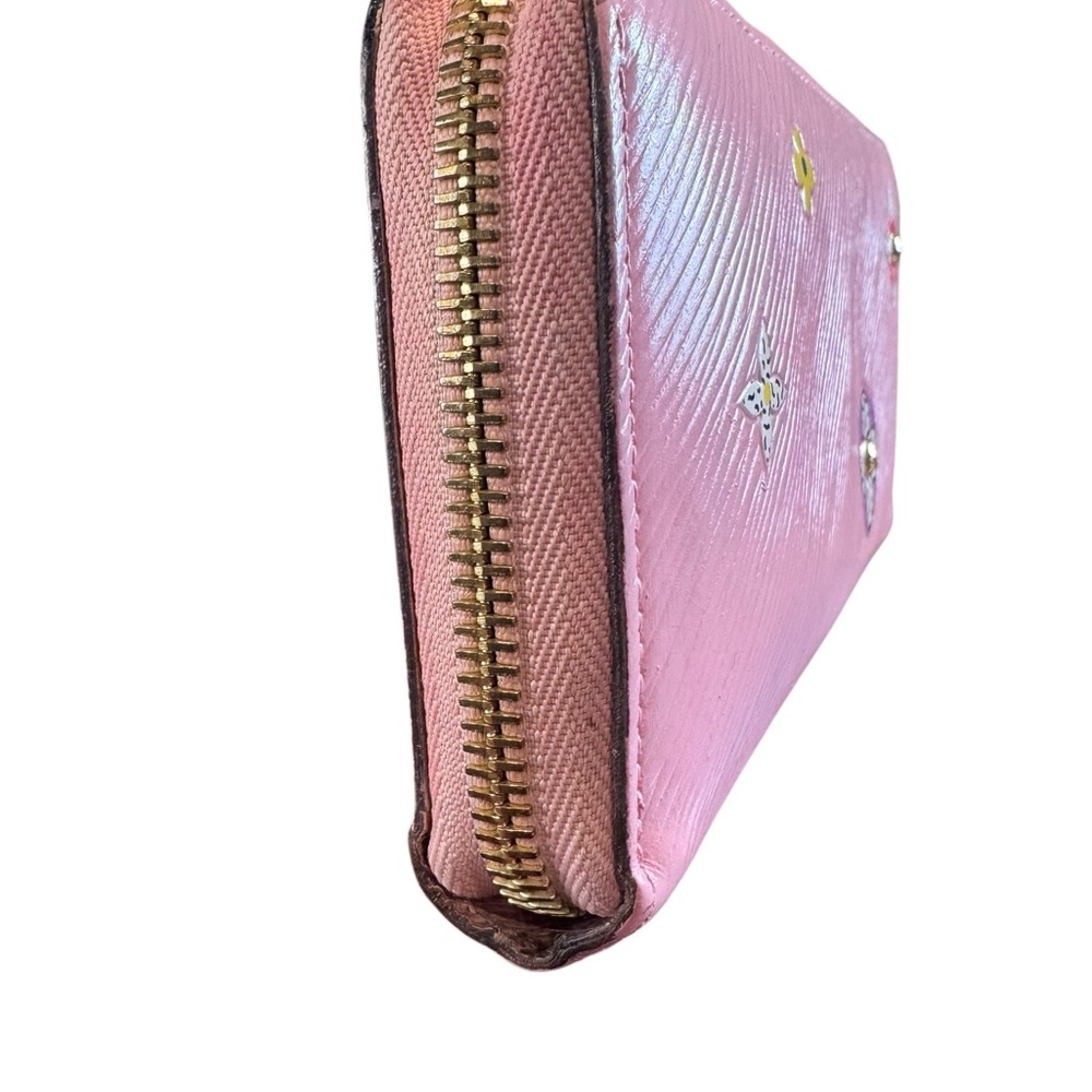 Louis Vuitton Pink Epi Blooming Flowers Zippy Wallet - Picture 5 of 16